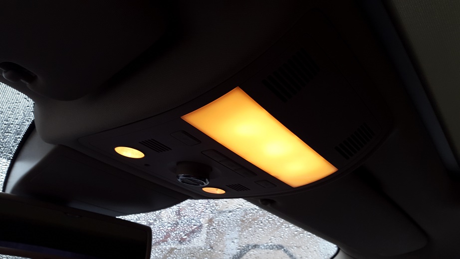 LED подсветка салона Touareg