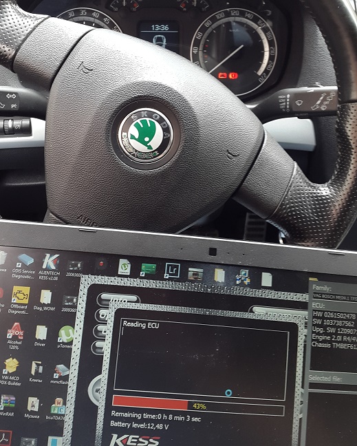 Чип тюнинг Skoda Octavia RS