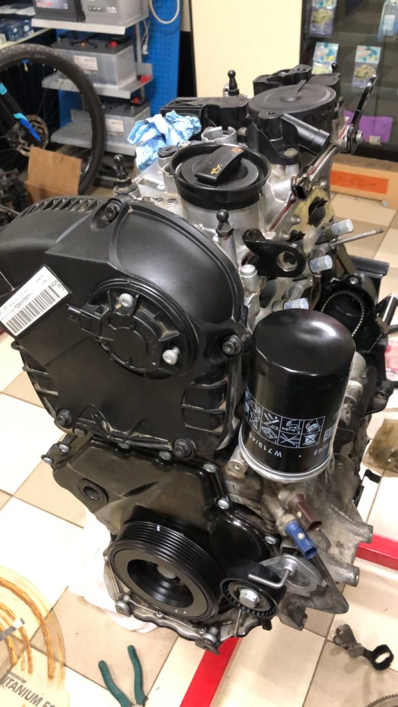 Капитальный ремонт двигателя Skoda Yeti 1.8